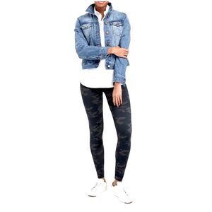 Spanx High Waisted Camo Leggings Size Medium